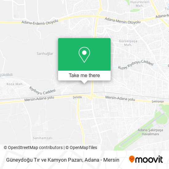 Güneydoğu Tır ve Kamyon Pazarı map