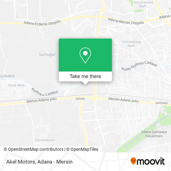 Akel Motors map