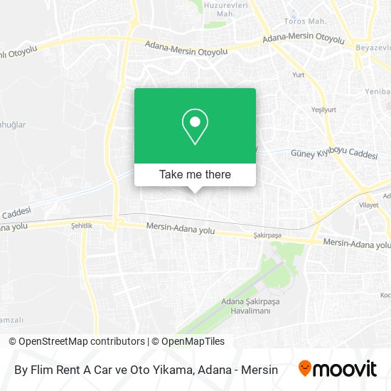 By Flim Rent A Car ve Oto Yikama map
