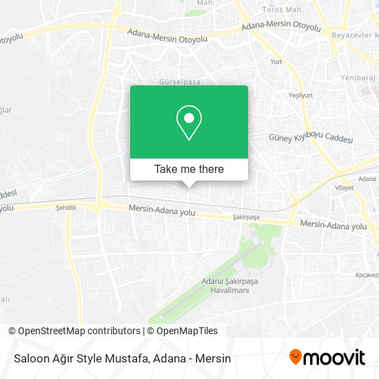 Saloon Ağır Style Mustafa map