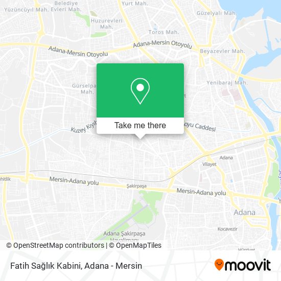 Fatih Sağlık Kabini map
