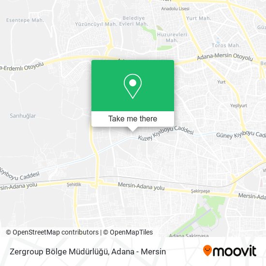 Zergroup Bölge Müdürlüğü map