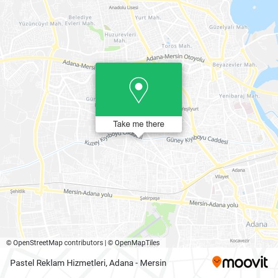 Pastel Reklam Hizmetleri map