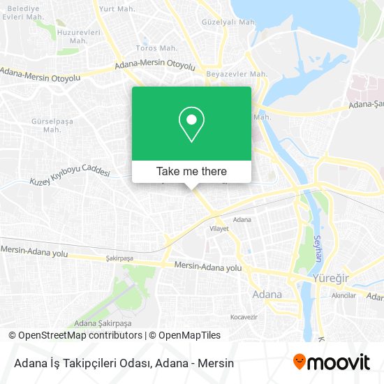 Adana İş Takipçileri Odası map