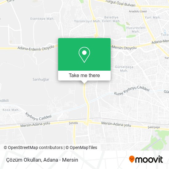 Çözüm Okulları map