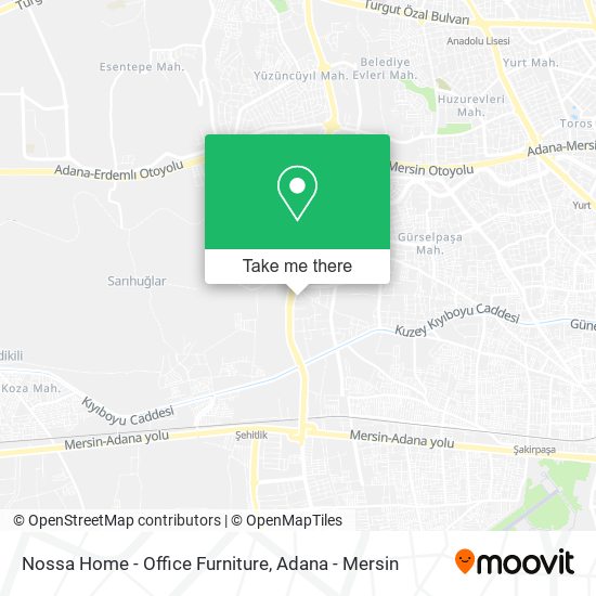 Nossa Home - Office Furniture map