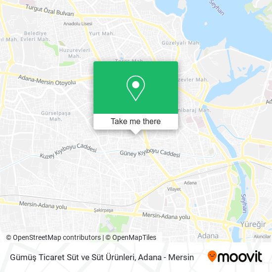 Gümüş Ticaret Süt ve Süt Ürünleri map