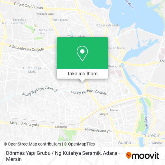 Dönmez Yapı Grubu / Ng Kütahya Seramik map