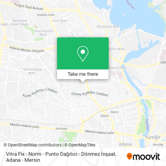 Vitra Fix - Norm - Punto Dağıtıcı - Dönmez İnşaat map