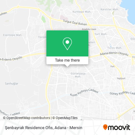 Şenbayrak Residence Ofis map