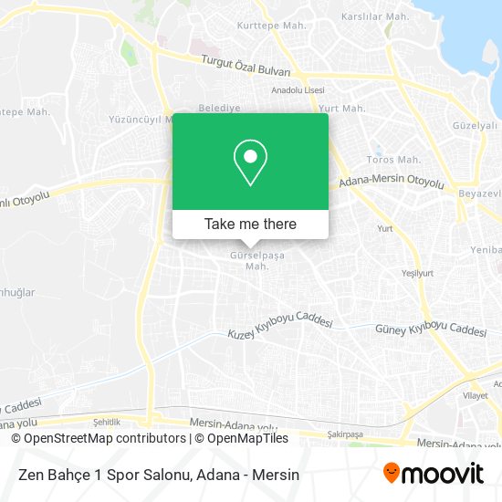 Zen Bahçe 1 Spor Salonu map