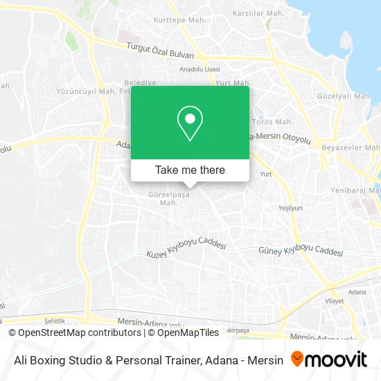 Ali Boxing Studio & Personal Trainer map