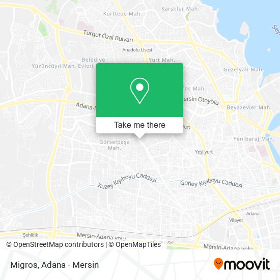 Migros map