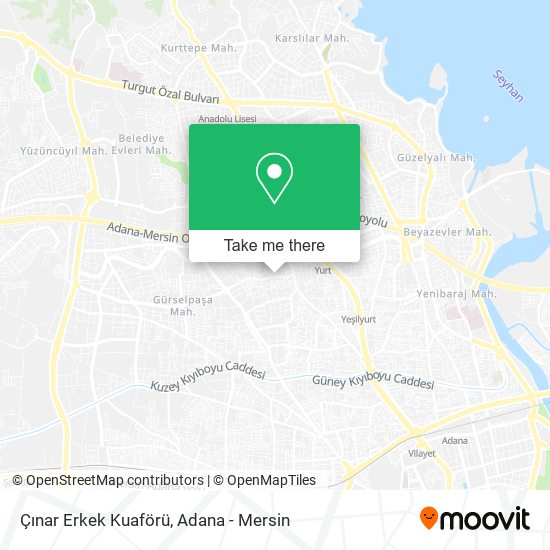 Çınar Erkek Kuaförü map