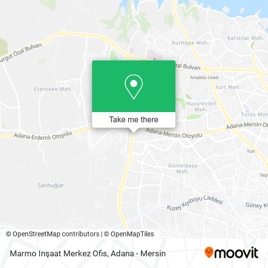 Marmo Inşaat Merkez Ofis map