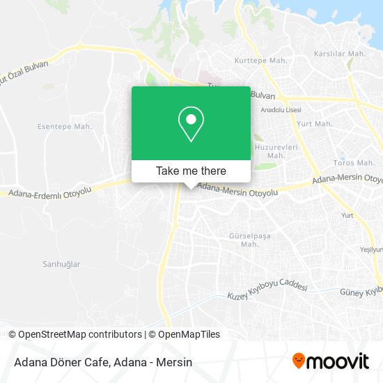 Adana Döner Cafe map