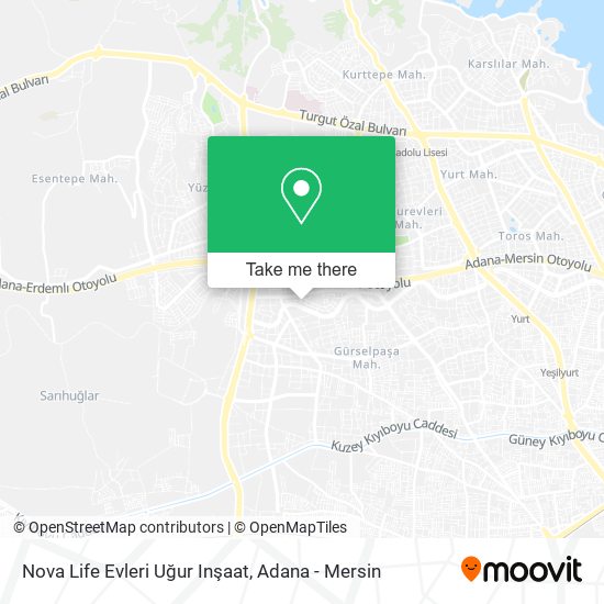 Nova Life Evleri Uğur Inşaat map