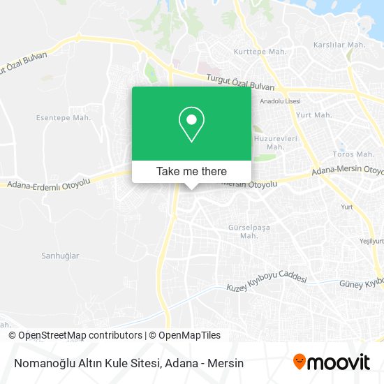 Nomanoğlu Altın Kule Sitesi map