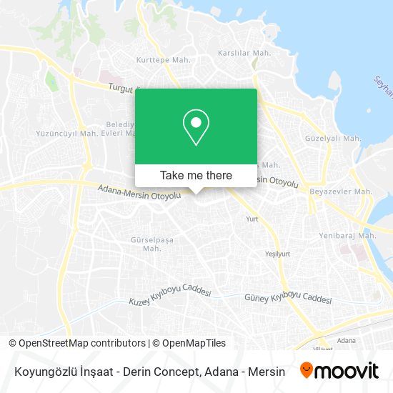 Koyungözlü İnşaat - Derin Concept map