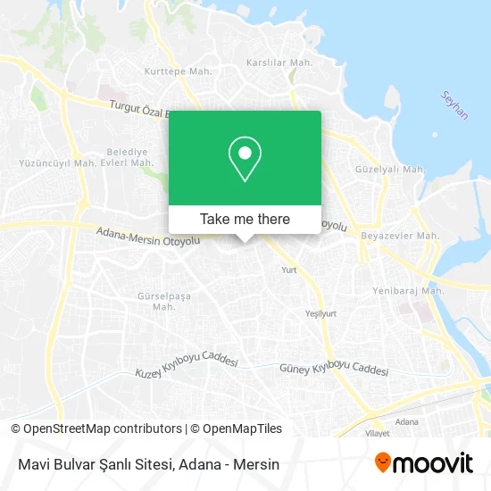 Mavi Bulvar Şanlı Sitesi map