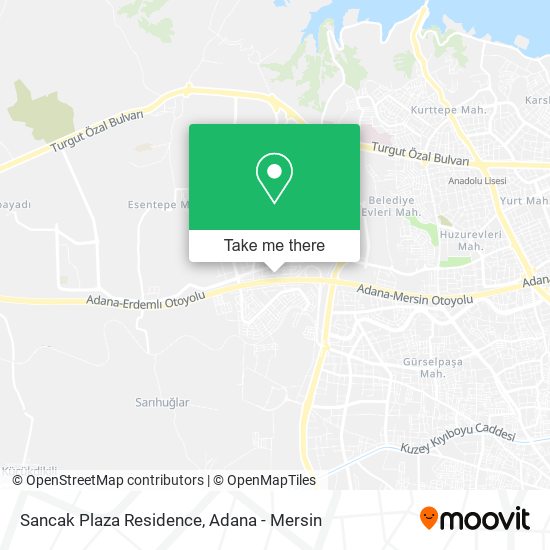 Sancak Plaza Residence map