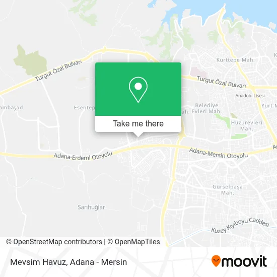 Mevsim Havuz map