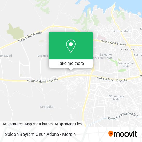 Saloon Bayram Onur map