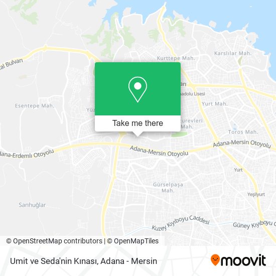 Umit ve Seda'nin Kınası map