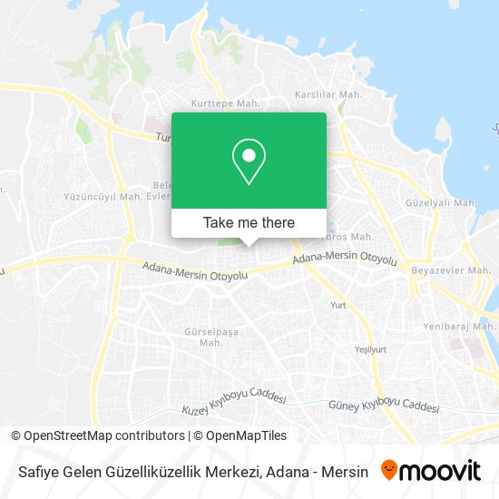 Safiye Gelen Güzelliküzellik Merkezi map