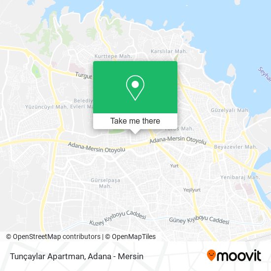 Tunçaylar Apartman map