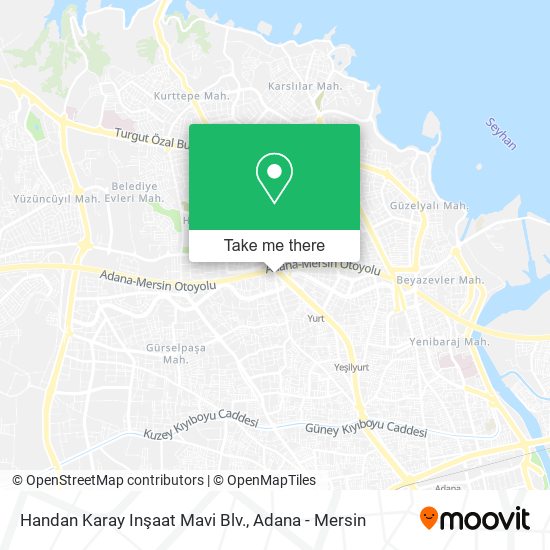 Handan Karay Inşaat Mavi Blv. map