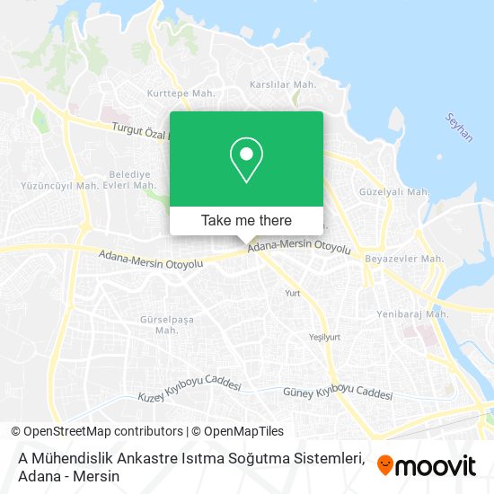 A Mühendislik Ankastre Isıtma Soğutma Sistemleri map