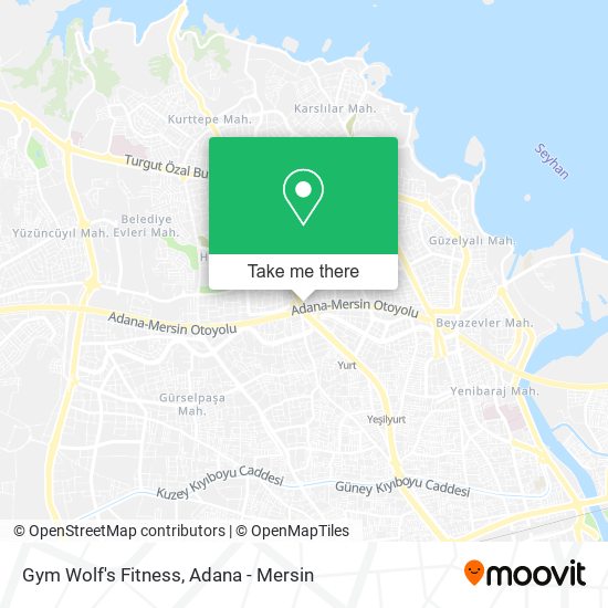 Gym Wolf's Fitness map