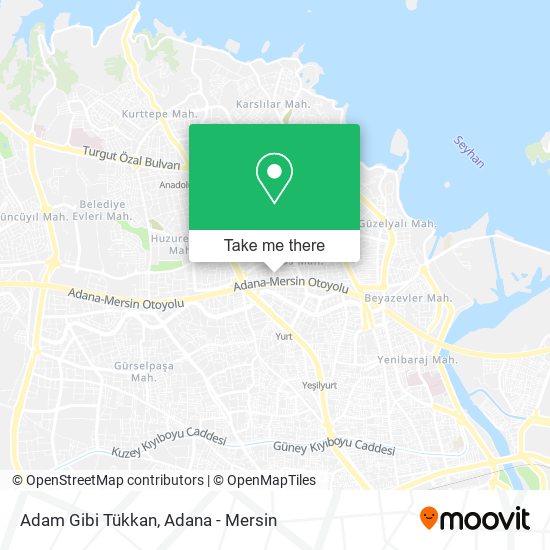 Adam Gibi Tükkan map