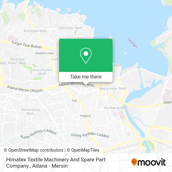 Himatex Textile Machinery And Spare Part Company. map