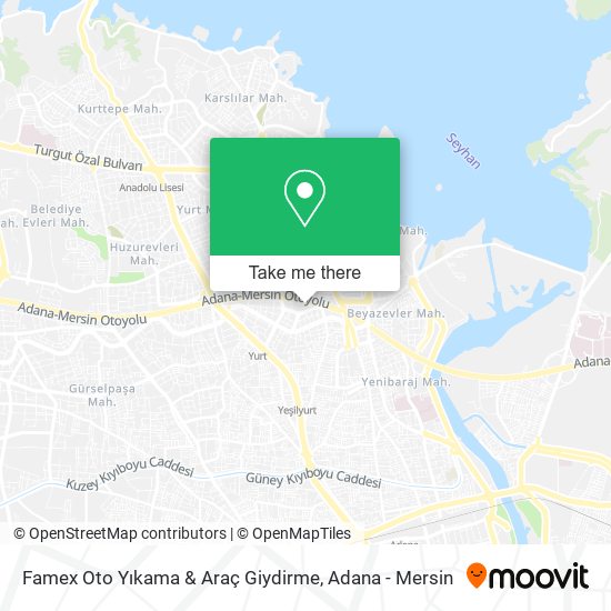 Famex Oto Yıkama & Araç Giydirme map