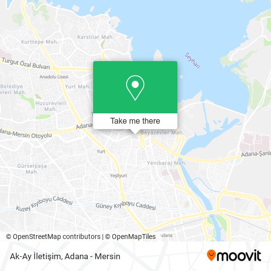 Ak-Ay İletişim map