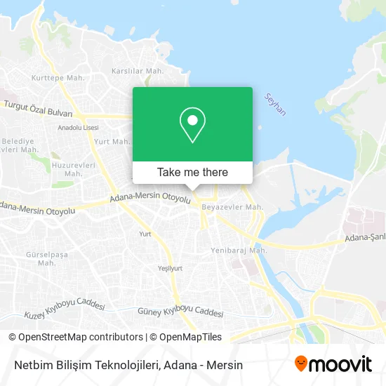 Netbim Bilişim Teknolojileri map