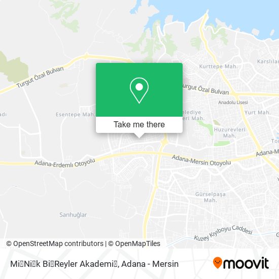 Mi̇Ni̇k Bi̇Reyler Akademi̇ map