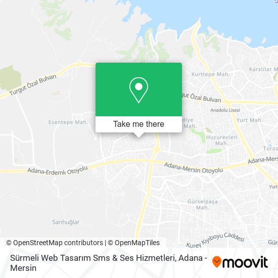 Sürmeli Web Tasarım Sms & Ses Hizmetleri map