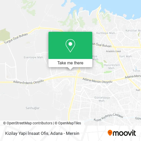 Kizilay Yapi İnsaat Ofis map