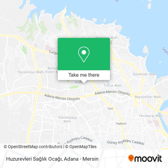 Huzurevleri Sağlık Ocağı map