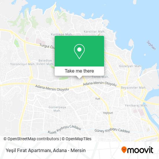 Yeşil Fırat Apartmanı map