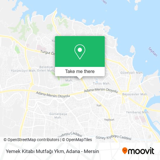 Yemek Kitabı Mutfağı Ykm map