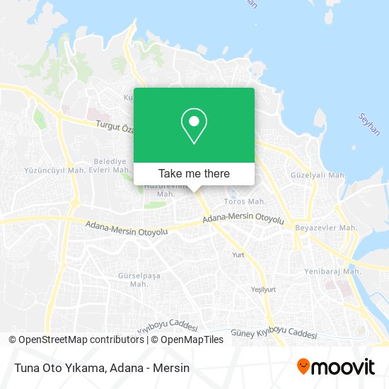 Tuna Oto Yıkama map