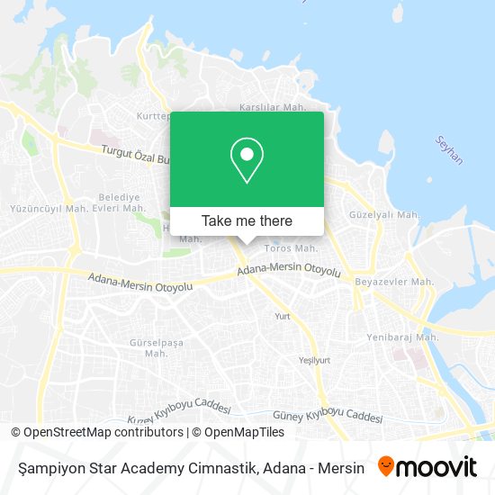 Şampiyon Star Academy Cimnastik map