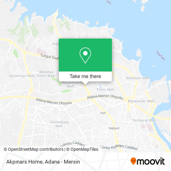 Akpınars Home map