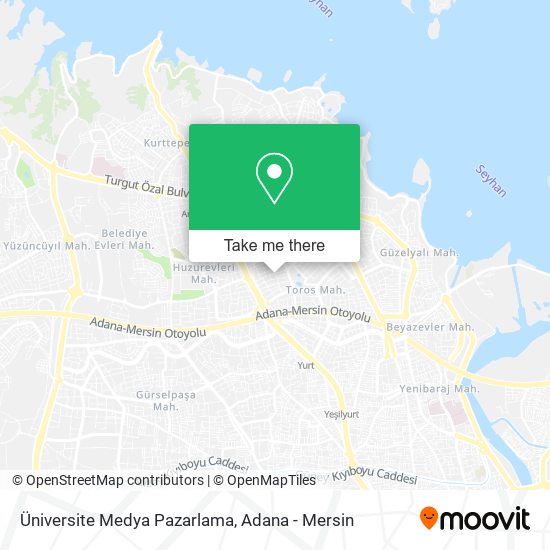 Üniversite Medya Pazarlama map