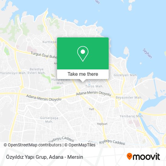 Özyıldız Yapı Grup map