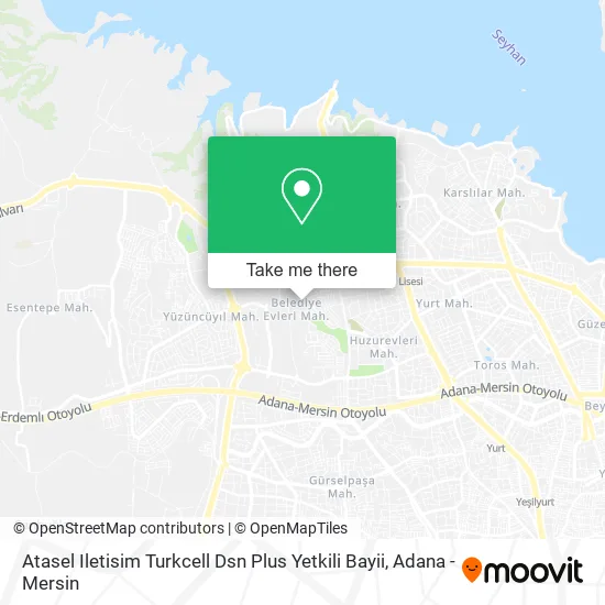 Atasel Iletisim Turkcell Dsn Plus Yetkili Bayii map